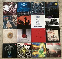 Vinyl Records Some Rare 80’s Rock