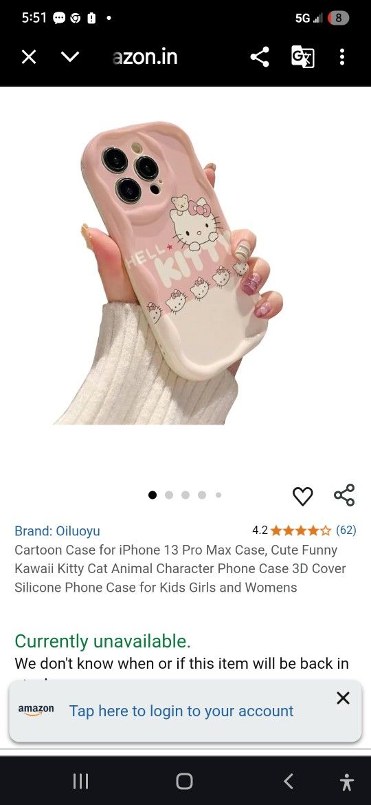 Hello KITTY I Phone 14 Phone Case Jelly New 