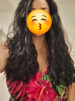 Long Black Wavy Wig