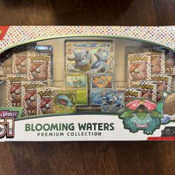 Pokemon TCG Blooming Waters Premium Collection