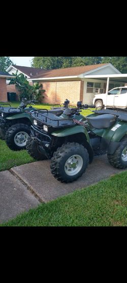 2 Kawasaki 2001 4  wheeler praire  4x4  300