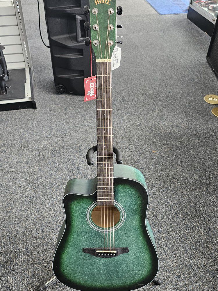 Winzz 6-String Acoustic Guitar. ASK FOR RYAN. #00(contact info removed)