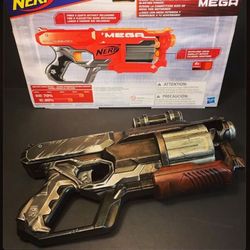 Custom NERF N-Strike ELITE MEGA with mods