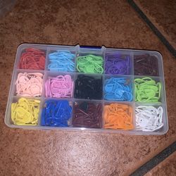 Crochet Pins With Storage Box 