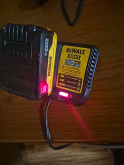 Dewalt battery and charger