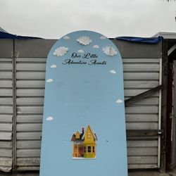 Gender Reveal/ Baby Shower Backboard 