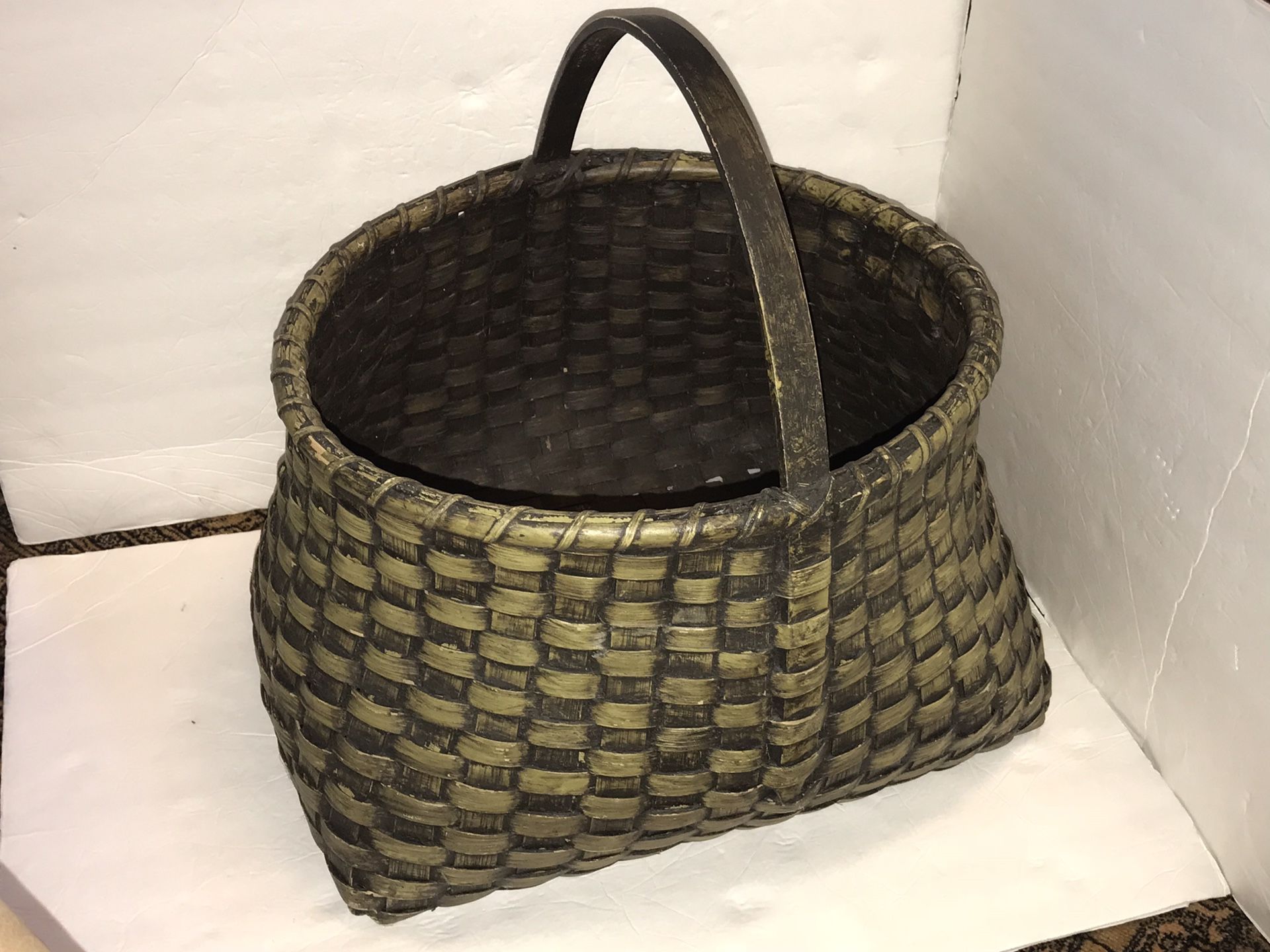 Vintage Basket Huge Large Country Stylish Decor Designers