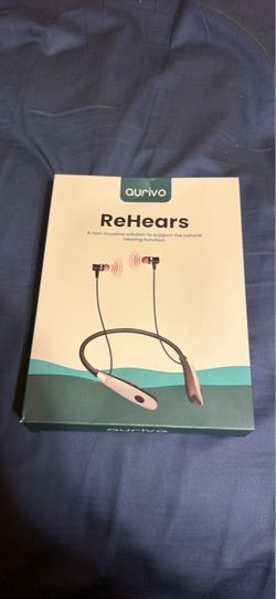 Aurivo ReHears Neckband Hearing Support Device