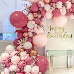 Birthday Balloon Arch 