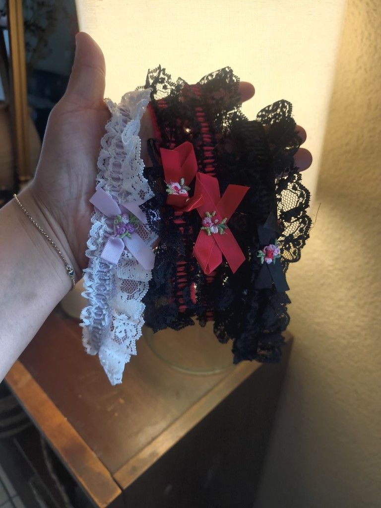 Woman Garter Belt For Wedding Or Halloween Costume 12ct Mix Match For  6$