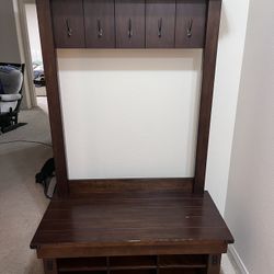 Entryway Bench/Coat Rack/Shoe Holder