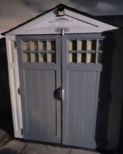 Craftsman 6x3 Plastic Vinyl Outdoor Storage Shed
