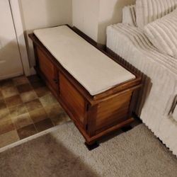 Solid Wood Bed Bench