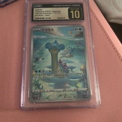 CGC Pristine 10 Lapras JP 177/172