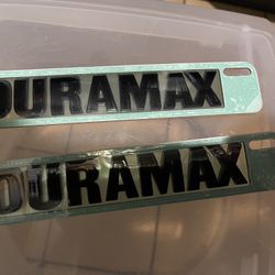 Black Duramax Emblem (GM Genuine) Chevy 