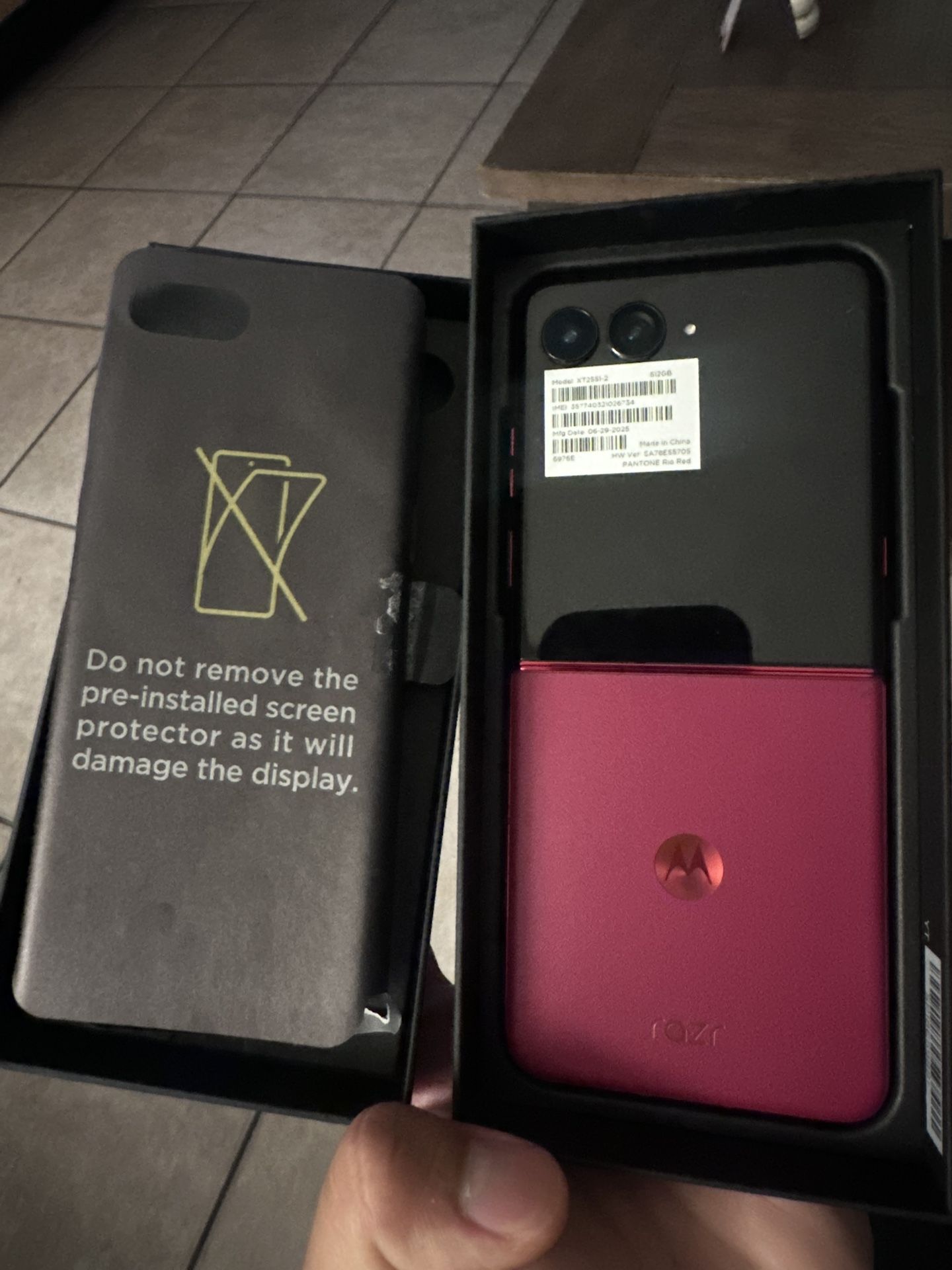 Motorola Rzr Ultra 512gb AT&T 2025