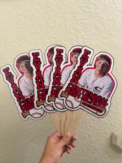 Custom hand fans