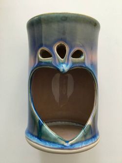 Glazed Pottery Candle Essential Oil Warmer