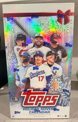 Topps 2026 Holiday Advent Calendar Baseball Cards