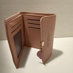 Small Light Pink Wallet