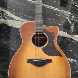 YAMAHA ELECTRIC ACOUSTIC GUITAR 