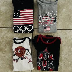 Baby Boy 6-9 Month Onesies