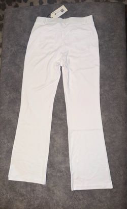Tapata White Flare Pants Size Small NWT