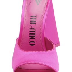 the attico pink heels