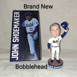Brand New Rancho Cucamonga Quakes John Shoemaker Ceramic Bobblehead