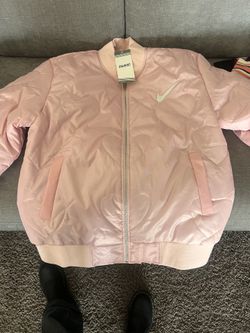 Small Pink Bomber Jacket “Drake Nike”