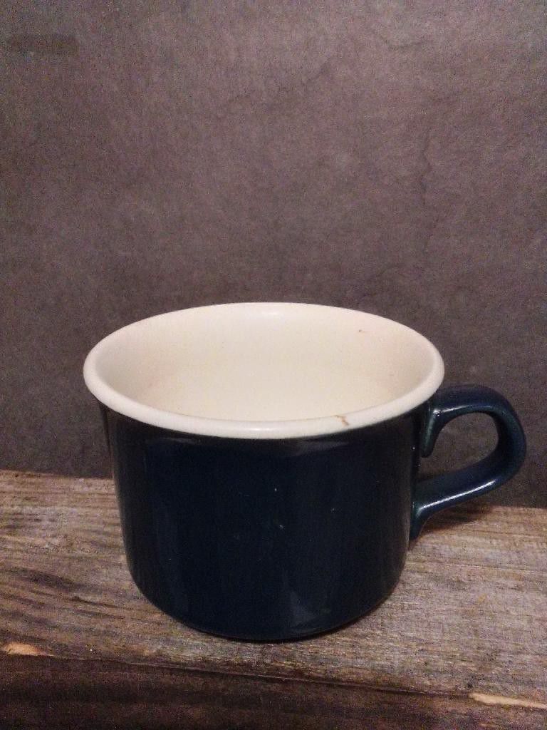Vintage Dansk Caylon Blue Coffee Cup Made In Japan.