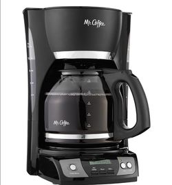 Mr. Coffee Simple Brew 12-Cup Programmable Coffee Maker, Black