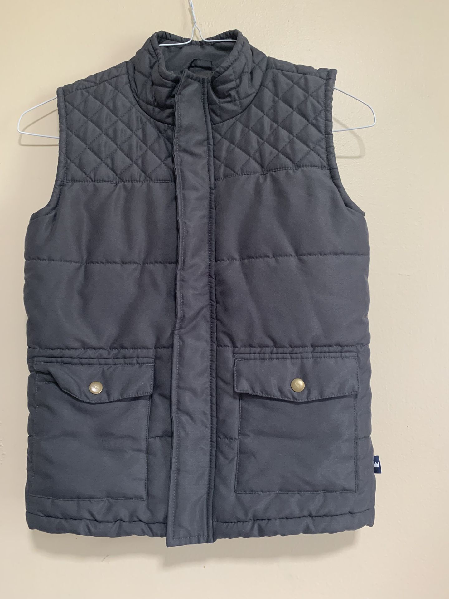 Crown & Ivy Kids Quilted Vest Girls Boys Unisex Size M Puffer Winter Fall