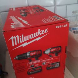 Milwaukee Drill Set Brand New 