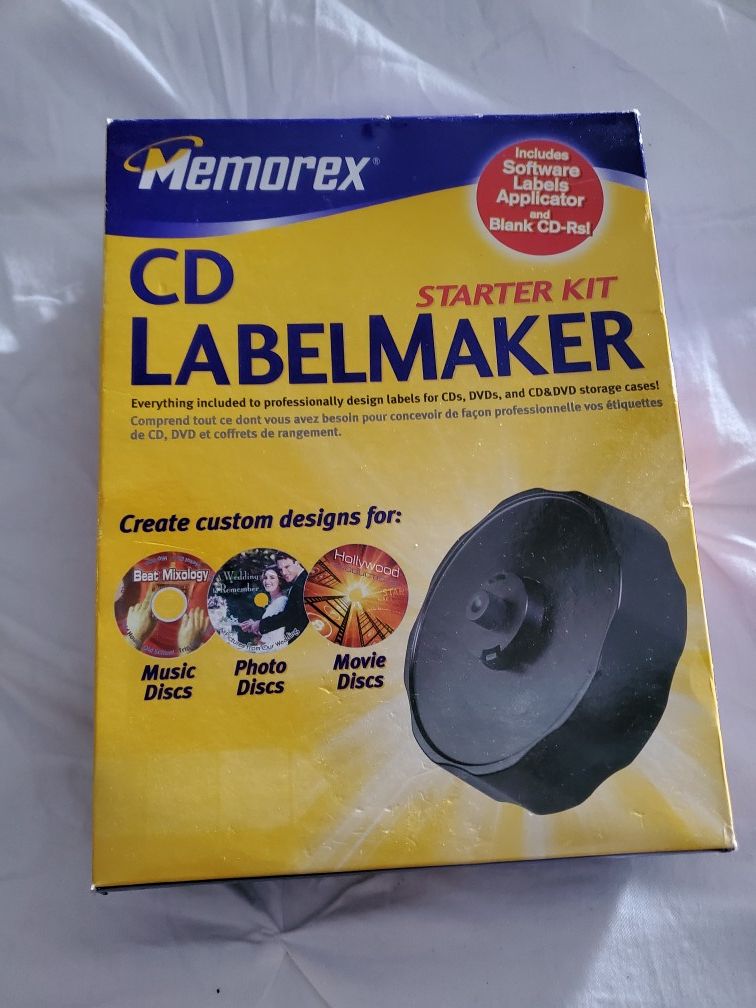 Memorex CD label making kit