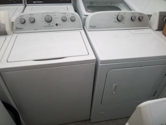 Whirlpool washer $240. Whirlpool Dryer gas $200