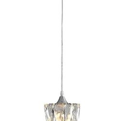 Silver Modern K9 Chrystal Mini Chandelier. New