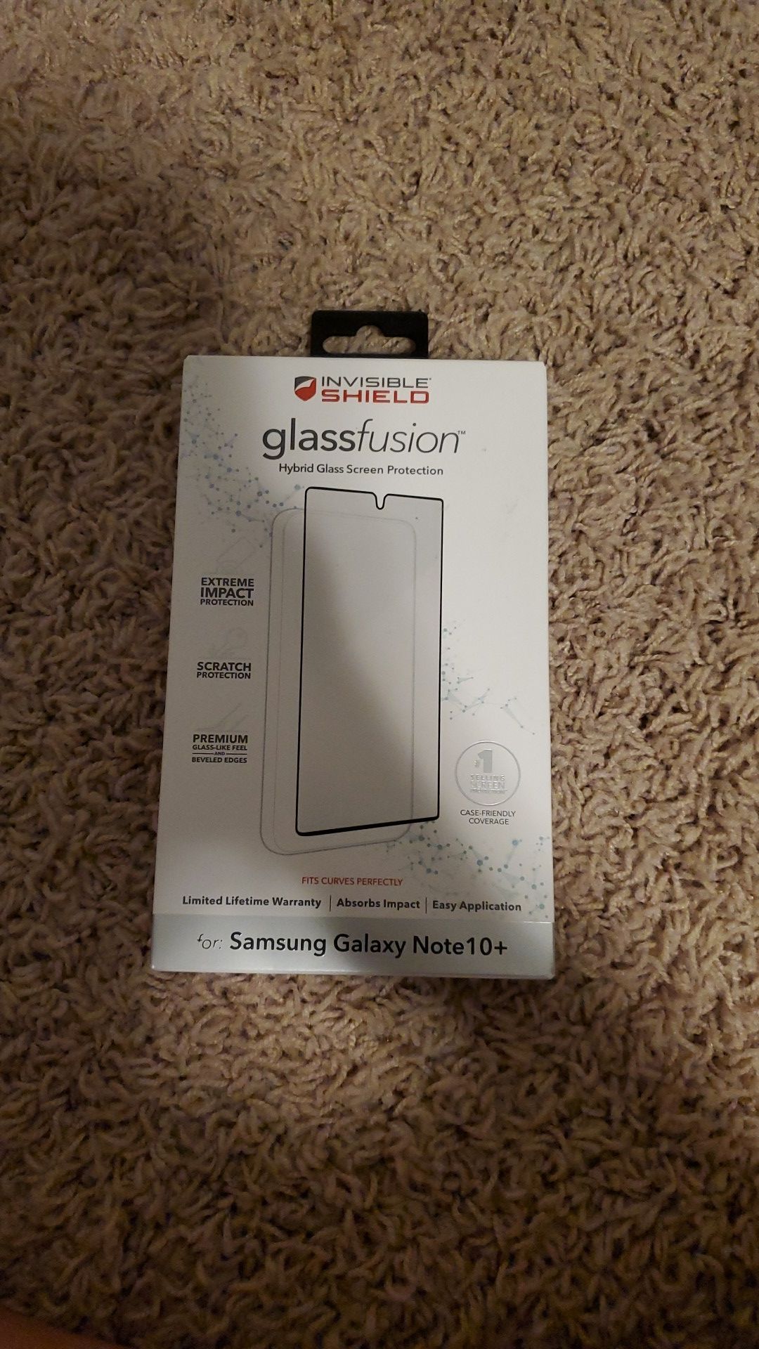 Invisible shield for samsung Galaxy Note 10+