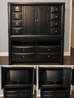 Black Armoire/Entertainment Center