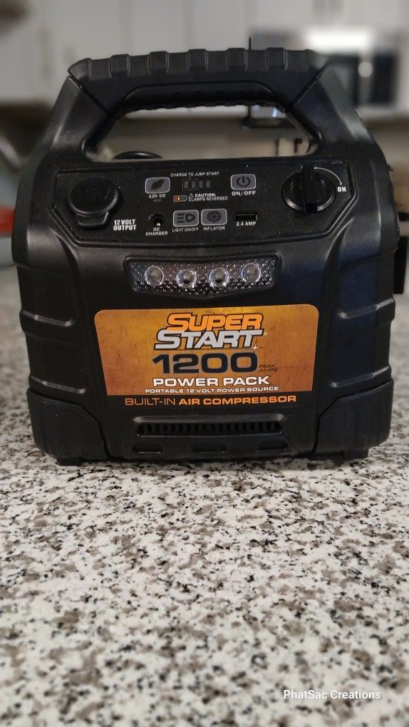 Only Used Twice Super Start Power Pack Jumpbox