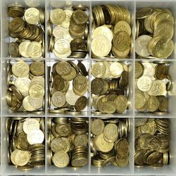 1,187 Peruvian Coins - Treasure Lot 