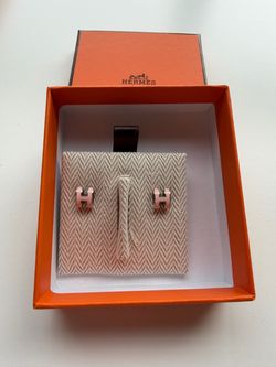 Mini pop hermes earrings