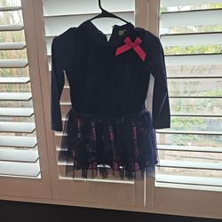 Girls Velvety Dress Size 7