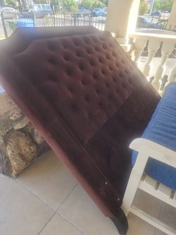Queen Upholstered Head Board