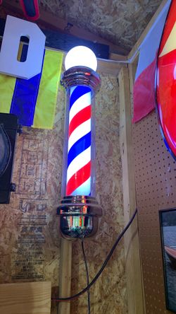 Barber pole Sign