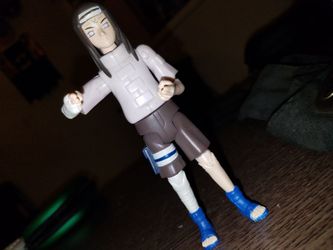 Naruto cards, hidden leaf armband, Neji 64 Palm Attack figure