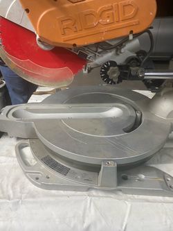RIDGID MS1290LZ  12-inch corded sliding compound miter saw