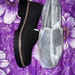 Black Platform Loafers