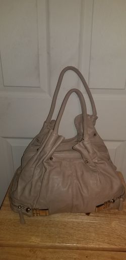Just Fab Purse (tan/beige) huge!
