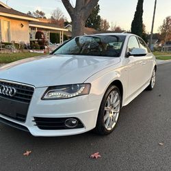 2012 Audi A4 Premium Plus w/ S Line Package 